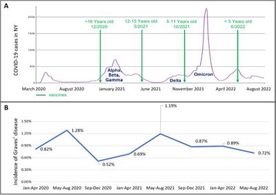 Increased incidence of Graves’ disease during the COVID-19 pandemic in children and adolescents in the United States